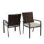 2-Piece Wicker Dining Side Chair