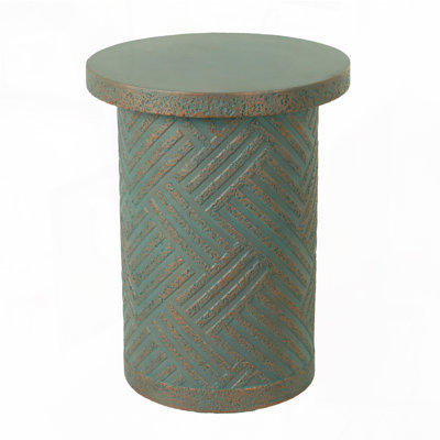  Magnesium Oxide Outdoor Patio Accent Table Side
