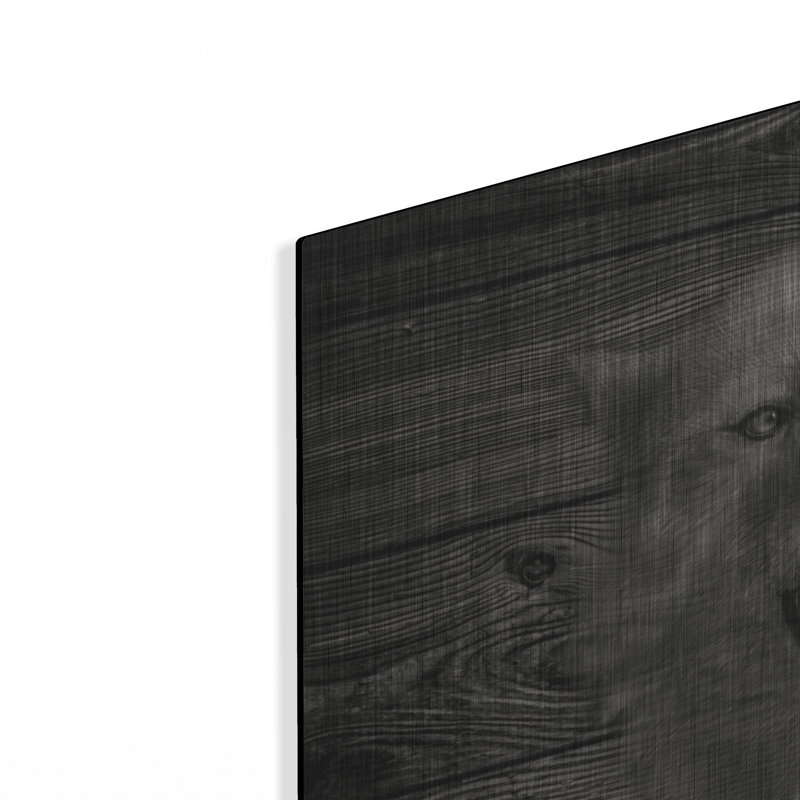 Latitude Wall® «Woodgrain Antiques 15» par Gordon Semmens, art mural en métal, H 24 po x l 36 po