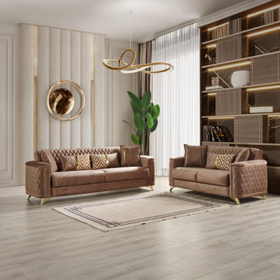 Sombir 2 - Piece Living Room Set
