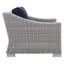 Fauteuil d'extérieur en rotin Conway-821940994