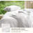 Bedsure Cooling Duvet Cover, 300TC Rayon Derived from Bamboo （Set of 3）-116552453-116552452