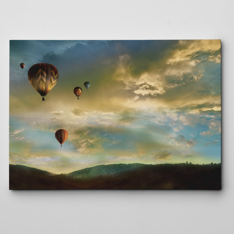 « coucher de soleil » par mike calascibetta, reproduction de photo sur toile tendue, H 24 po x l 36 po x P 1,5 po
