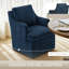 46.99 cm H Upholstered Chenille Armchair-1857440558
