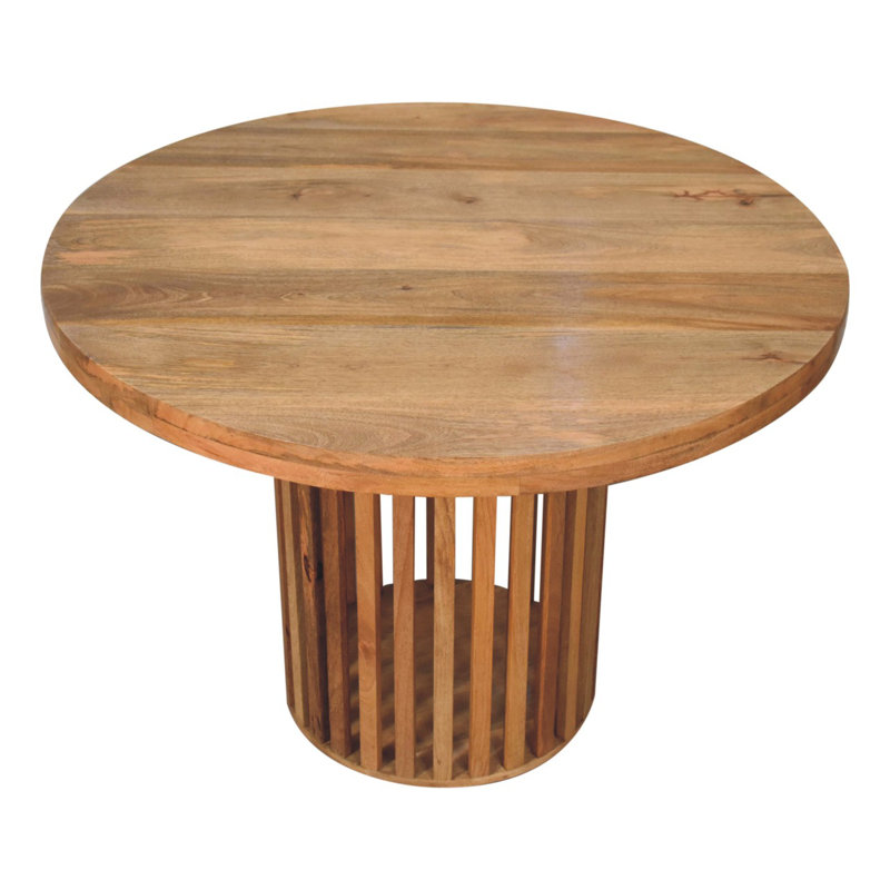 Keokee Round Solid Wood Dining Table