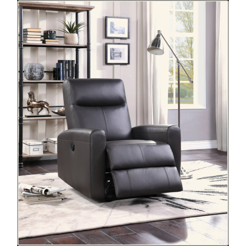 Top Grain Leather Match Power Motion Recliner