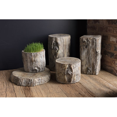 Fryman Stone Pedestal Plant Stand