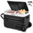 Costway Dual Zone 12v Car Refrigerator 42qt Portable Compressor Fridge Freezer (-4℉~68℉) For Rvs-99468320