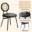 Rattan Dining Chairs (Set Of 4), Solid Legs-1763267995