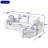 Sectional Sofa with Storage Ottoman-973862691