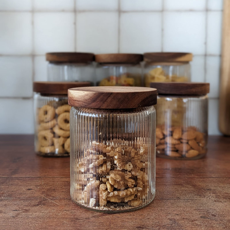 Glass Jar - Set of 3, 500ml