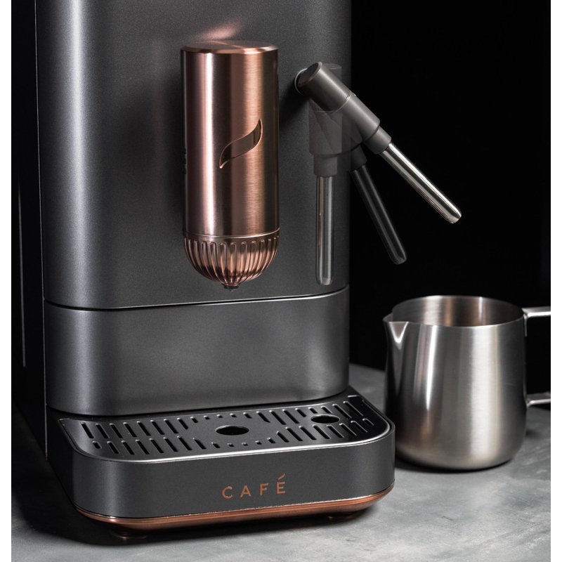Café AFFETTO Automatic Espresso Machine + Frother, Matte Black