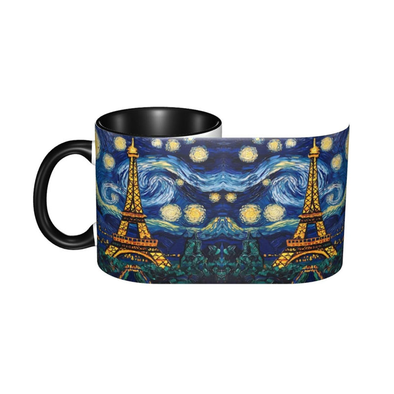 Paris Eiffel Tower Coffee Mug 11 OZ Ceramics Tea Cup