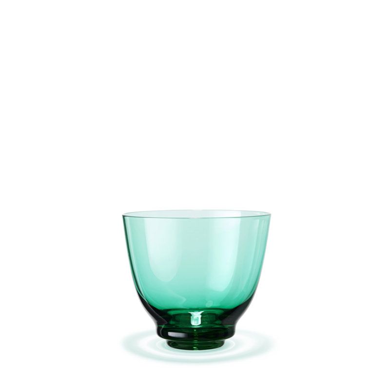 Flow Drinking Glass, Green