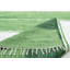 Hand Woven Cotton Green/White Indoor Rug-52755198