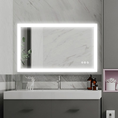Frameless LED Bathroom/Vanity Mirror
