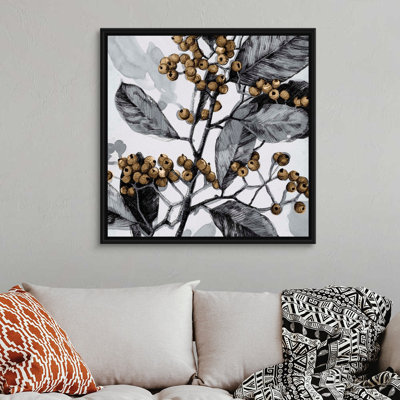 Reproduction d’art sur toile, "Holly Shadow I" par Emma Caroline