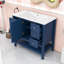 Meuble-lavabo avec une armoire et trois tiroirs-1432590637