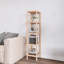 Addisynn Solid Wood Freestanding Bathroom Shelves-2102946386