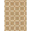 Art Jute / Sisal Geometric Area Rug in Brown/Orange-1088215910