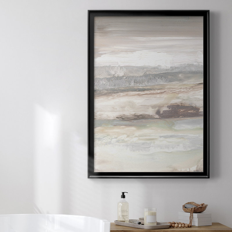 Toile encadrée Neautral, Noir, H 30,5 po x l 22,5 po x P 1 po