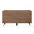 Cheeseman Emery Pecan 6 Drawer Dresser