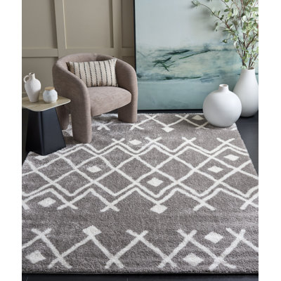Tahoe Shag Performance Geometric Rug