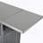 Foldable Outdoor Kitchen Island With Lockable Wheels, Storage, And Towel Rack For Patio Cooking, Grey-774948619