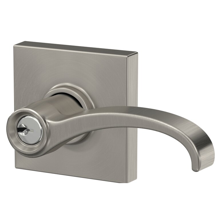 Latitude lever with Collins trim Keyed Entry lock