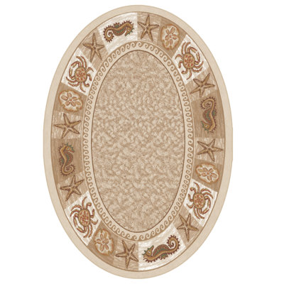 Tapis de plage Lockridge Sea Life