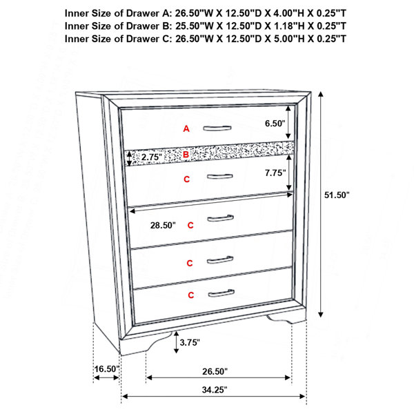 Dimensions du produit