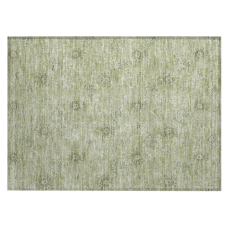 Leis Floral Indoor Rug, Rectangle 1'8" x 2'6"
