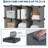 Cube Storage Organizer - Heavy-Duty Modular Cube Shelf, 11.8" x 11.8" x 11.8" Stackable DIY Closet Shelves with Anti-Tip Feet & Tool Kit-2955449