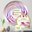 Miroir décoratif rose Glam Sugar Kisses I - Amorphe-101225959