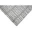 Striped Area Rug in Silver And Dark Grey-749652181