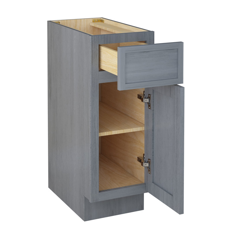 Base de meuble-lavabo simple 12 po seulement, Argent