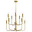 Lustre multi-niveaux 10 lumières Austen-951925969