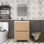 Meuble-lavabo simple 23,5 po avec plateau Laverock-832213098