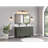 60" Solid Wood Double Bathroom Vanity with 1" Engineered Marble Top-124078122
