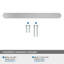 Rift Centre-to-Centre Cabinet Pull - 10 Pack-111778875-111778874
