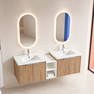 Meuble-lavabo flottant 60 "Unitas (RTA)
