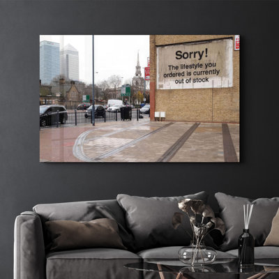 Élégante peinture murale en verre trempé de 13,8 po x 21,7 po | 100% verre trempé, épaisseur: 0,16 pouce | Imprimé UV pour des couleurs éclatantes | Parfait pour la décoration intérieure, le salon et les espaces de bureau