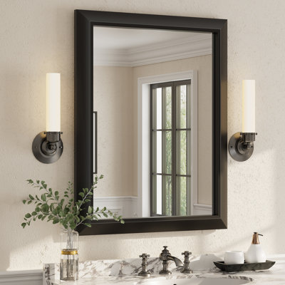 Amara Tempered Glass Mounted Wall Mirror