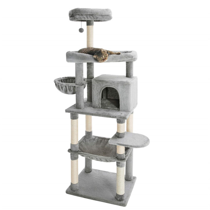 Ermonela 70.91'' H Cat Tree