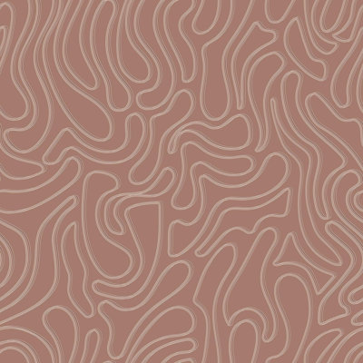 Aire - Taupe Wallpaper by Sabrina Yvonne