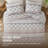 Piece King Cal King Cotton Quilt Bedding Sets, Reversible Medallion Style