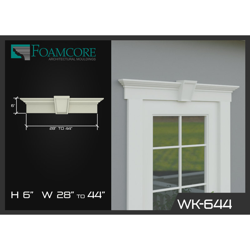Tête transversale 6 po x 44 po
