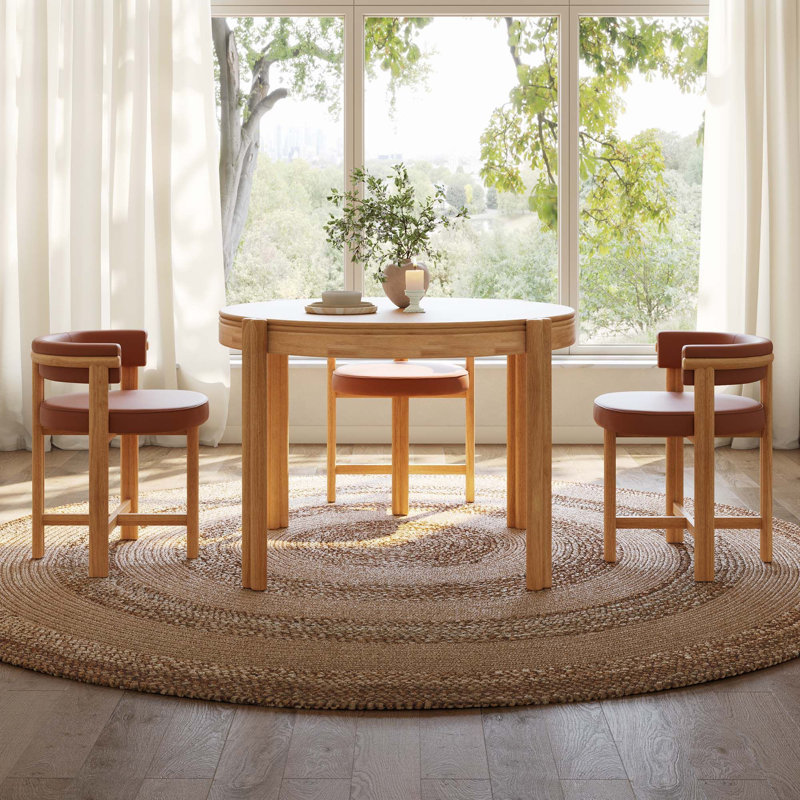 Dining Set For 2, 3 Pieces: Table, 2 Chairs