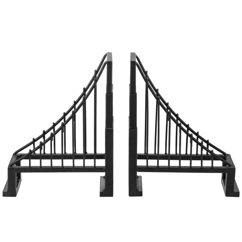 Metal Non-Skid Bookends