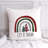 Christmas Rainbow5 Reversible Throw Pillow-541453045